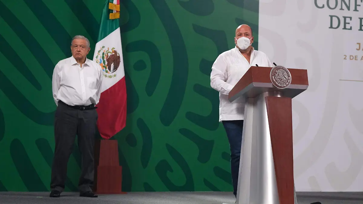 Alfaro y López Obrador 